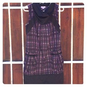 Richard Chai 4 Target Purple/Black dress sz M NWT